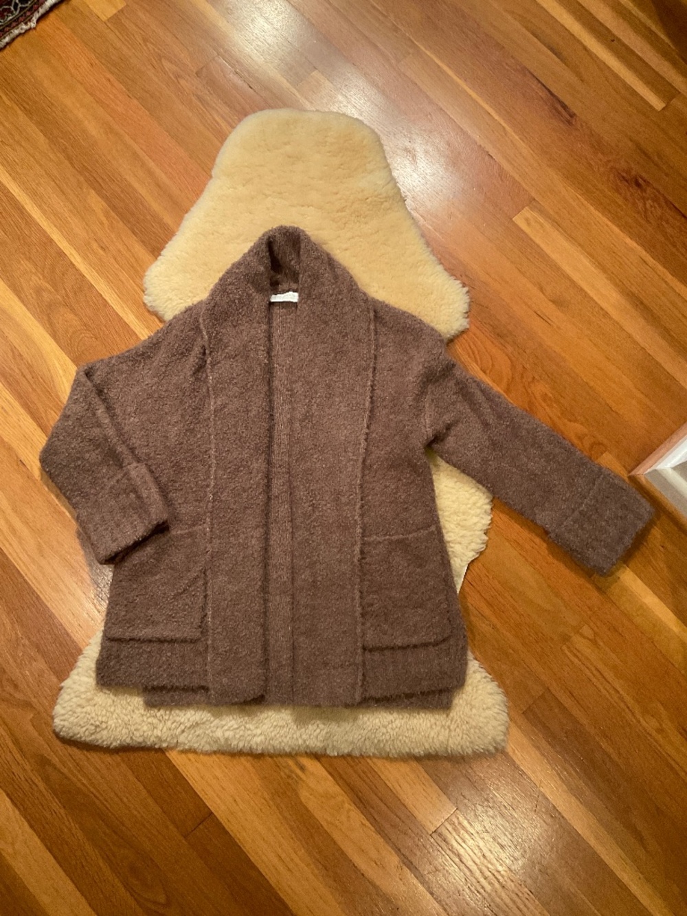 Abercrombie and Fitch Lounge Collection brown oversize cardigan